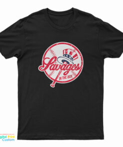 Savages In The Box Yankees T-Shirt