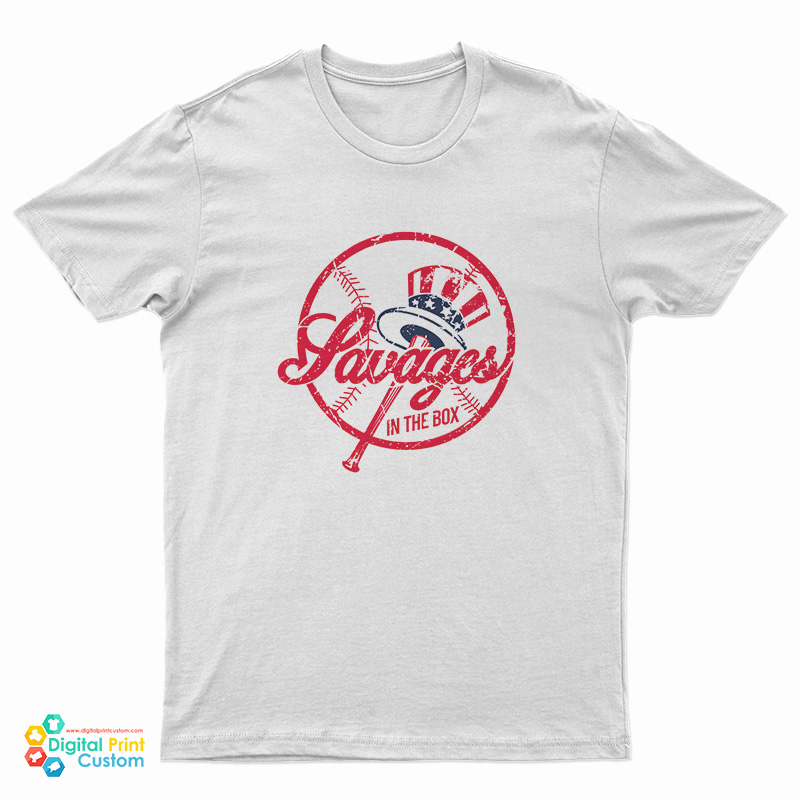 Savages In The Box Yankees T-Shirt