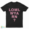 Smino Loml Wya Rn T-Shirt