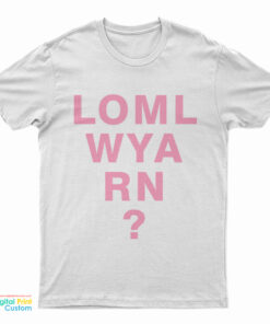 Smino Loml Wya Rn T-Shirt
