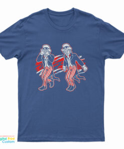 Uncle Sam Griddy Dance 4th Of July USA Independence Day T-Shirt