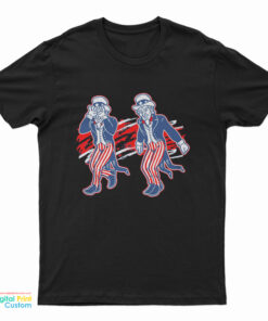 Uncle Sam Griddy Dance 4th Of July USA Independence Day T-Shirt