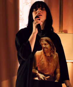 Billie Eilish Wearing A Taylor Hawkins T-Shirt