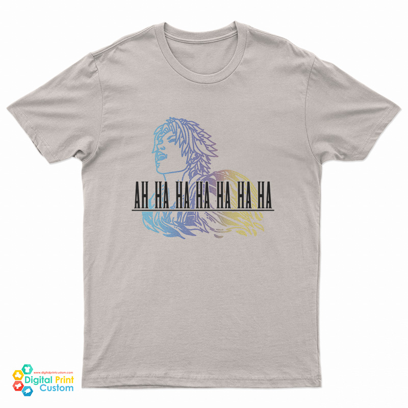Final Fantasy X Tidus Laugh Ah Ha Ha Ha T-Shirt