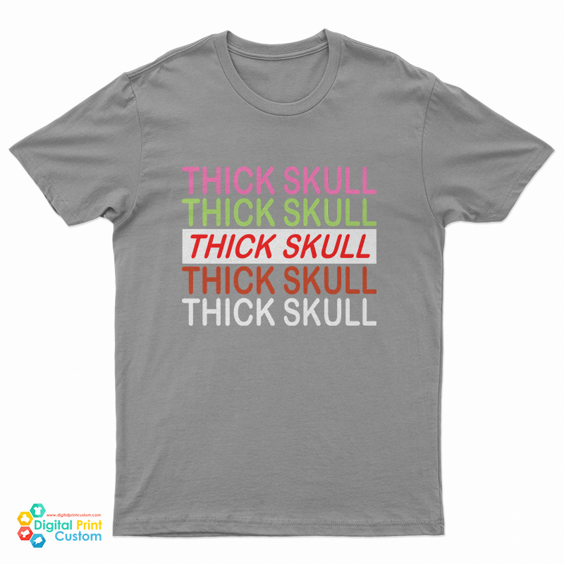 Hayley Williams Wearing Thick Skull T-Shirt