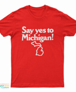 Jack White Say Yes To Michigan T-Shirt