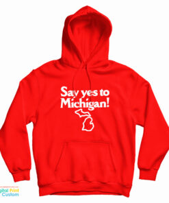 Jack White Say Yes To Michigan Hoodie