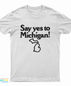 Jack White Say Yes To Michigan T-Shirt
