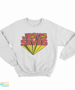 Jesus Saves As Worn By Keith Moon Sweatshirt