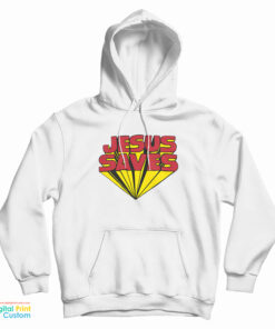 Jesus Saves As Worn By Keith Moon Hoodie