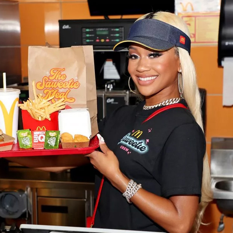 McDonald's Saweetie Crew T-Shirt
