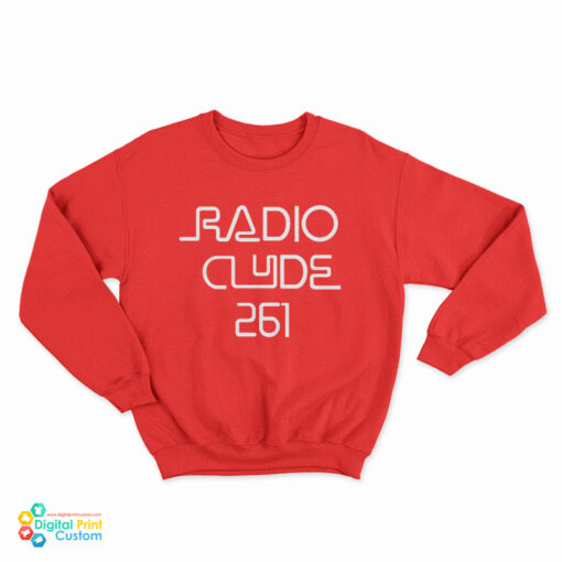 Radio Clyde 261 As Worn By Frank Zappa Sweatshirt