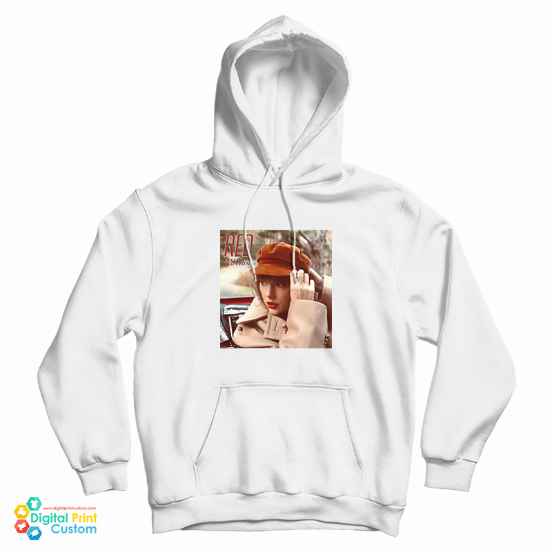 Red Taylor's Version Album Cover Hoodie