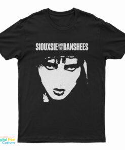 Siouxsie and the Banshees Face T-Shirt