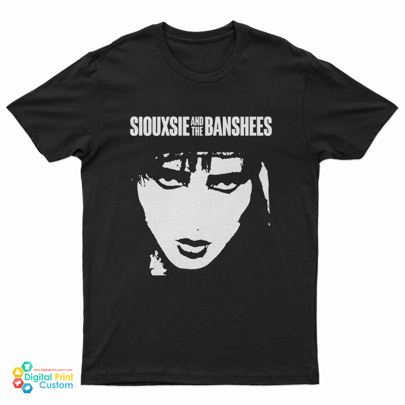 Siouxsie and the Banshees Face T-Shirt