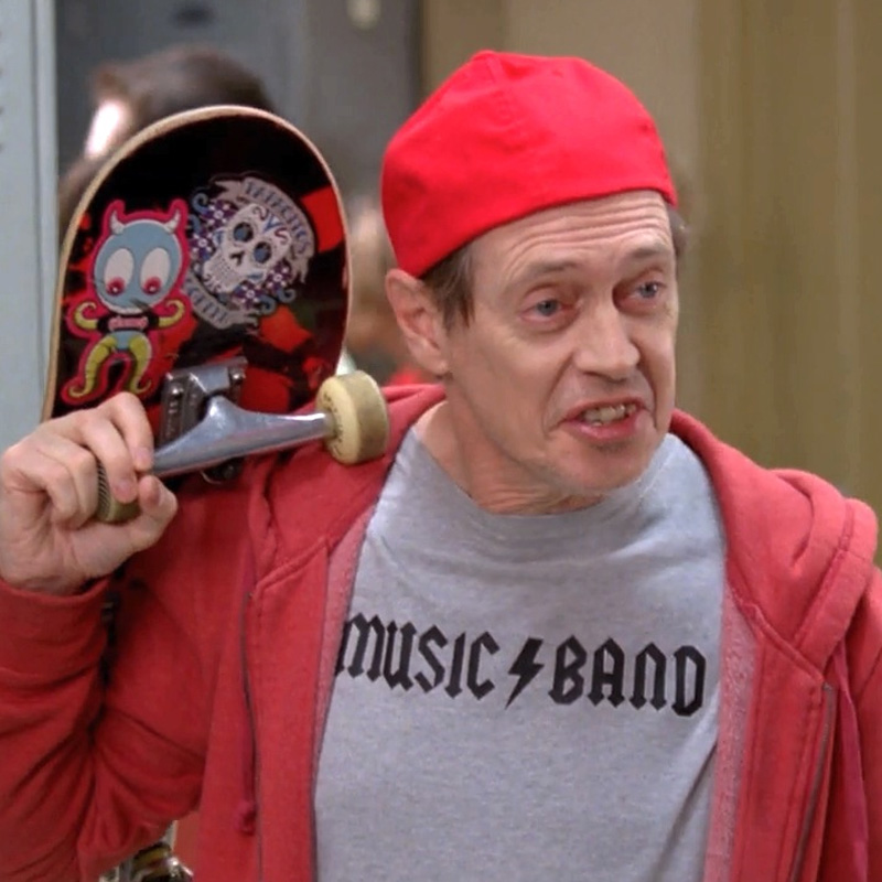 Steve Buscemi's Music Band T-Shirt