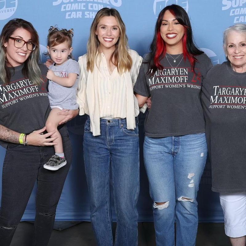 Targaryen’24 Maximoff Support Women’s Wrongs T-Shirt