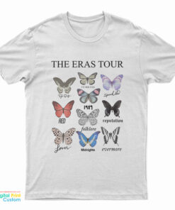 The Eras Tour Butterfly Vintage T-Shirt