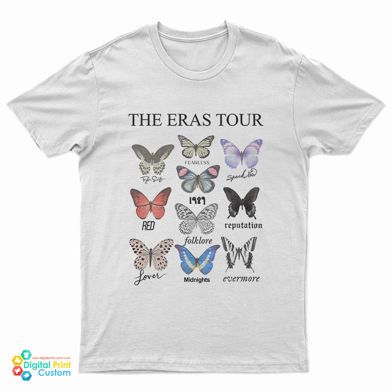 The Eras Tour Butterfly Vintage T-Shirt