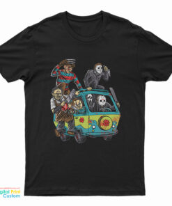 The Massacre Machine Horror Movie Mashup T-Shirt