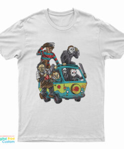 The Massacre Machine Horror Movie Mashup T-Shirt
