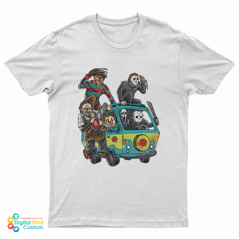 The Massacre Machine Horror Movie Mashup T-Shirt