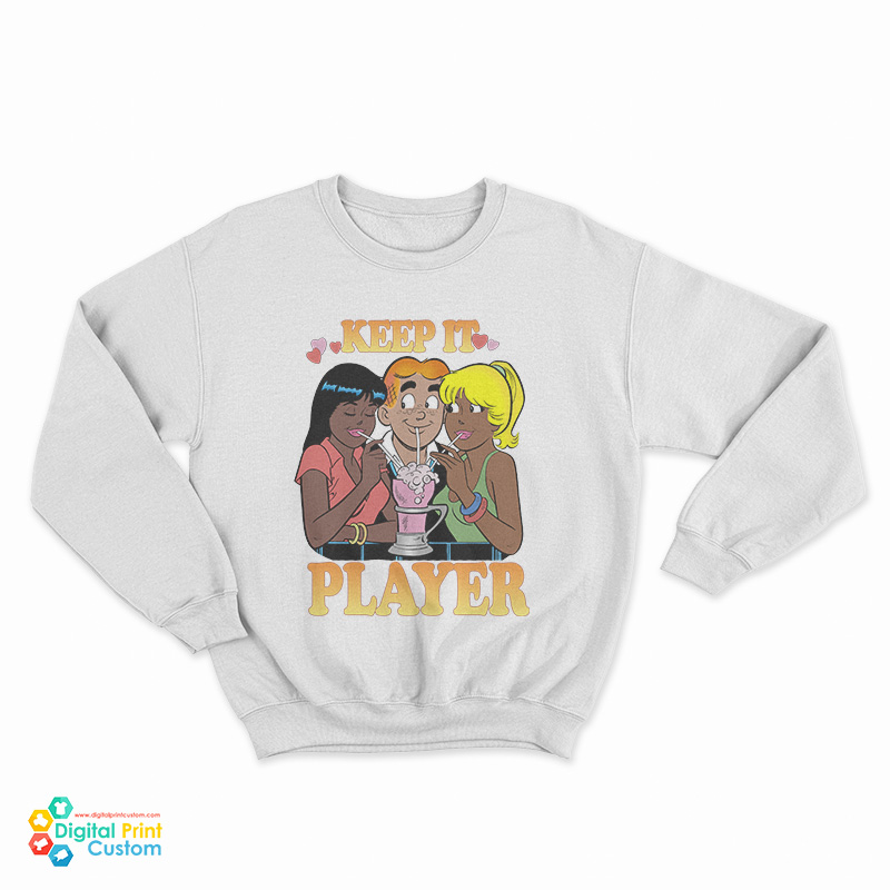 Vintage Archie Betty And Veronica Keep It Player Sweatshirt