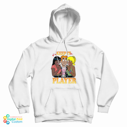 Vintage Archie Betty And Veronica Keep It Player Hoodie