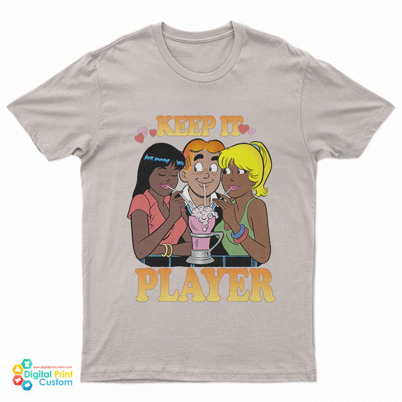Vintage Archie Betty And Veronica Keep It Player T-Shirt