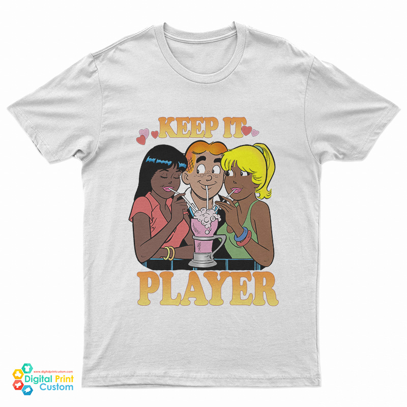 Vintage Archie Betty And Veronica Keep It Player T-Shirt