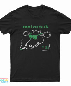 Vintage Inspiral Carpets 1990 Moo Cool As Fuck Moo T-Shirt