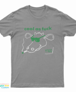 Vintage Inspiral Carpets 1990 Moo Cool As Fuck Moo T-Shirt