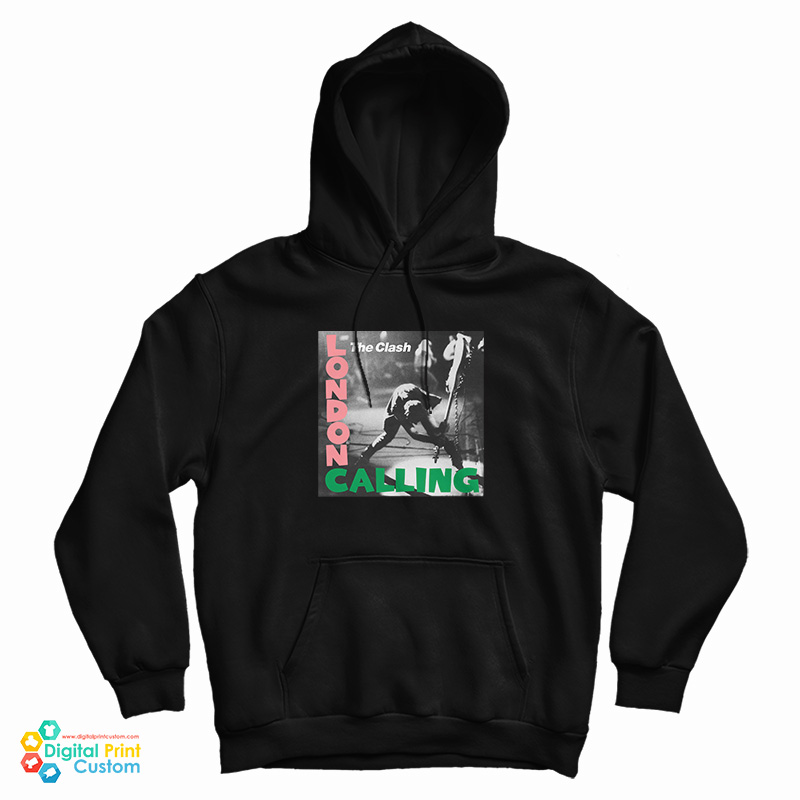 Vintage The Clash London Calling Hoodie