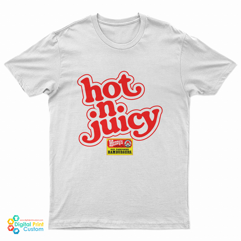 Vintage Wendy's Hot N Juicy T-Shirt