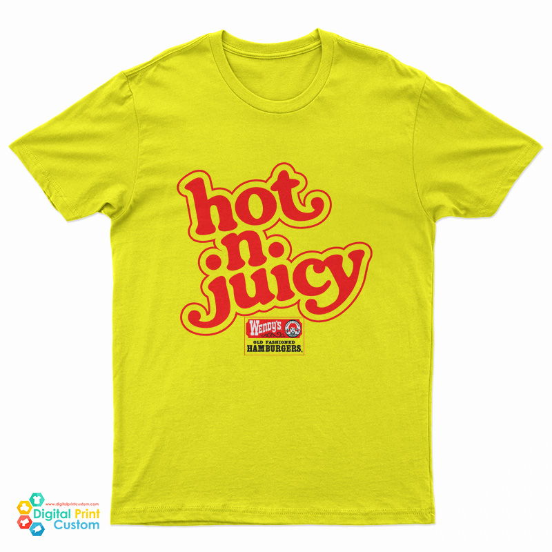 Vintage Wendy's Hot N Juicy T-Shirt