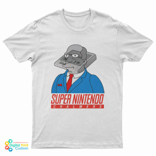 Bart Simpson Super Nintendo Chalmers T-Shirt