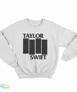 Black Flag Taylor Swift Logo Parody Sweatshirt