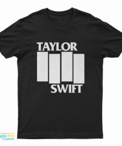 Black Flag Taylor Swift Logo Parody T-Shirt