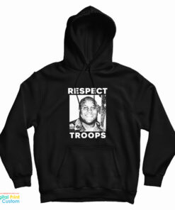 Christopher Dorner Respect Troops Hoodie