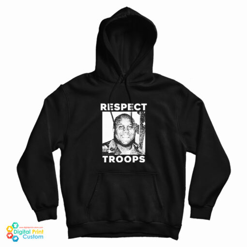 Christopher Dorner Respect Troops Hoodie