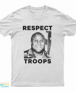 Christopher Dorner Respect Troops T-Shirt