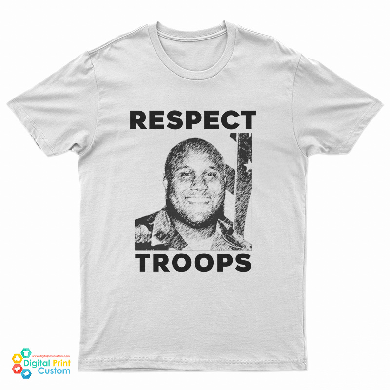 Christopher Dorner Respect Troops T-Shirt