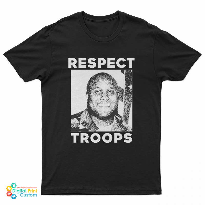 Christopher Dorner Respect Troops T-Shirt