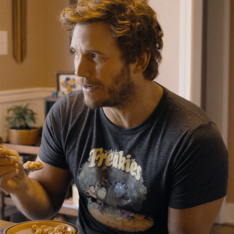 Freakies Peter Quill Star Lord Breakfast Cereal T-Shirt