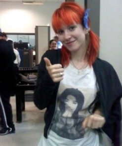 Hayley Williams Wearing Björk Debut Album T-Shirt
