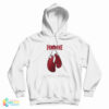 Hayley Williams Wearing Feminine Boxing Hoodie