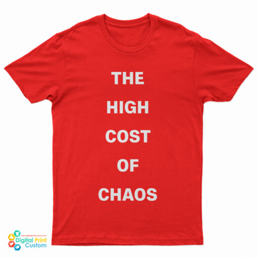 Hayley Williams Wearing The High Cost Of Chaos T-Shirt