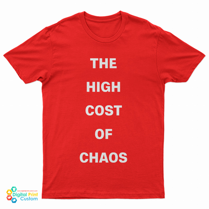 Hayley Williams Wearing The High Cost Of Chaos T-Shirt