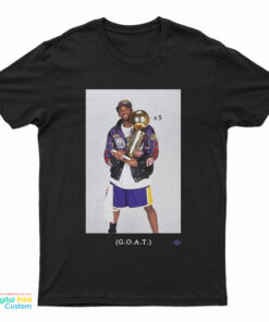 Kobe Bryant Retirement Trophy GOAT Day T-Shirt