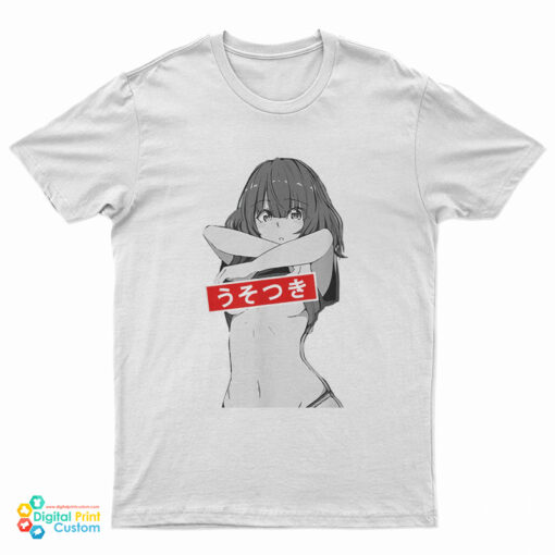 Lewd Anime Conduct Ahegao Hentai Anime Japan T-Shirt